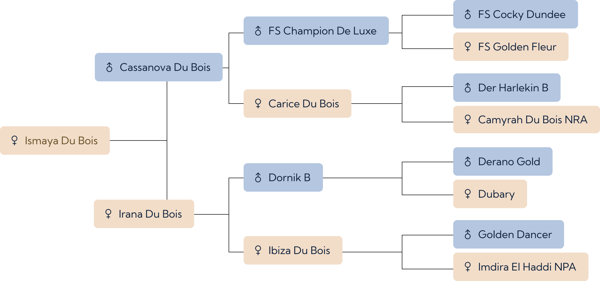 bloedlijn Ismaya Du Bois